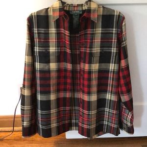 Ralph Lauren wool flannel shirt